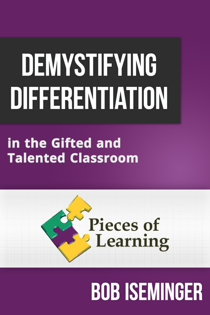 Demystifying Differentiation in the Gifted and Talented Classroom (6 ...