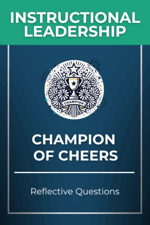 Champion of Cheers Badge - Reflective Questions